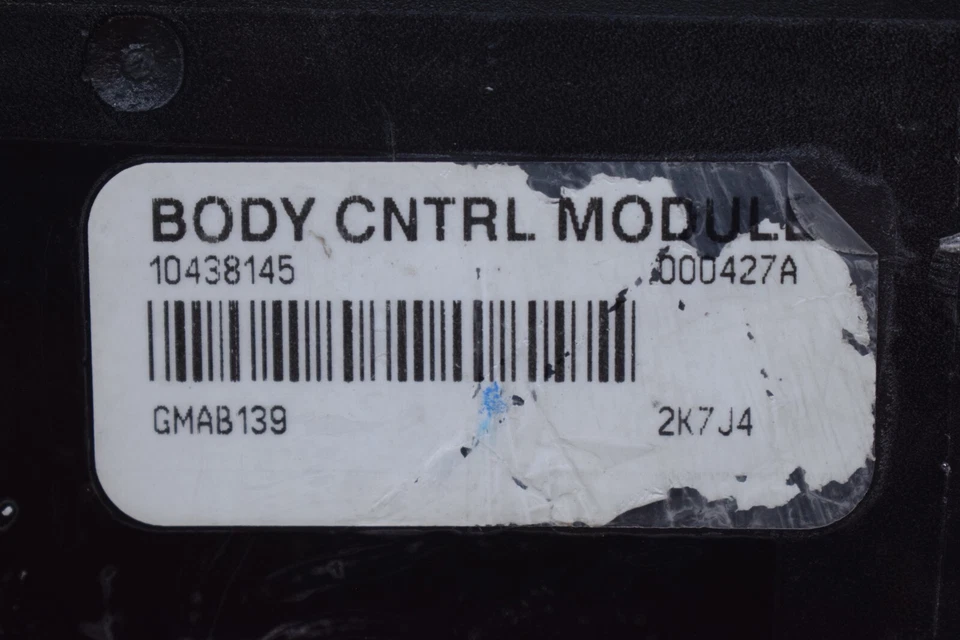 00 01 02 03 04 MÓDULO DE CONTROL DE CARROCERÍA CHEVROLET MONTE CARLO BCU BCM 10438145 OEM Foto 2 de 4