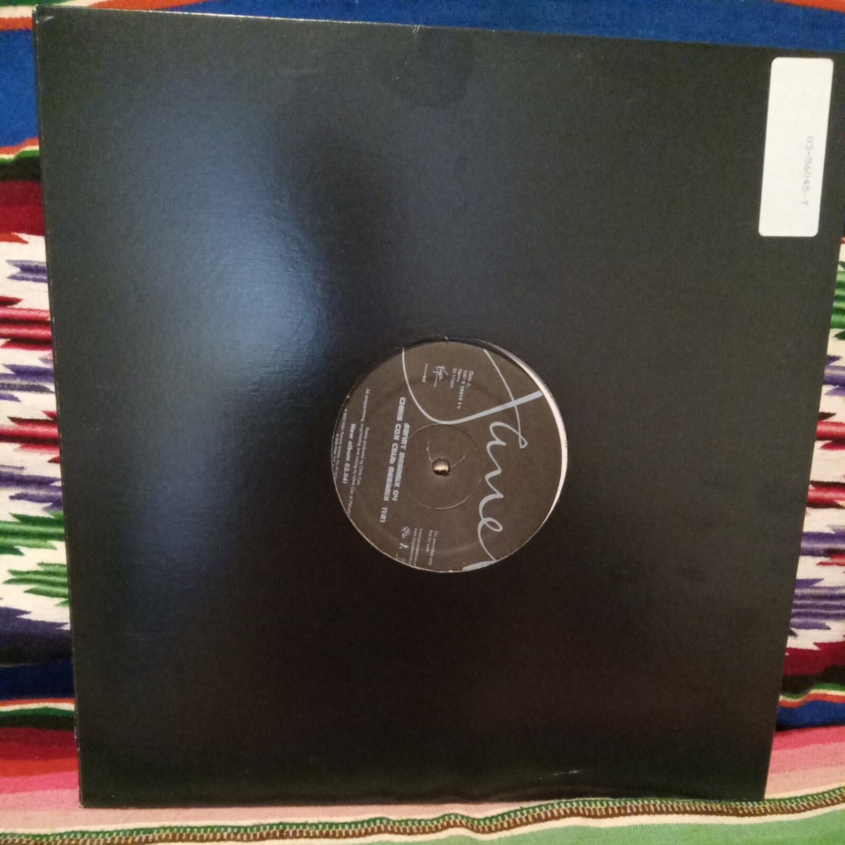JANET JACKSON JANET MEGAMIX CHRIS COX RECORD CLUB REMIX 12