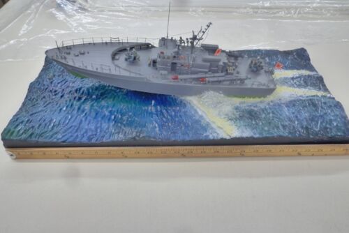 Barco torpedero Tamiya 1/72 Japón, PT 15, diorama - Imagen 1 de 10