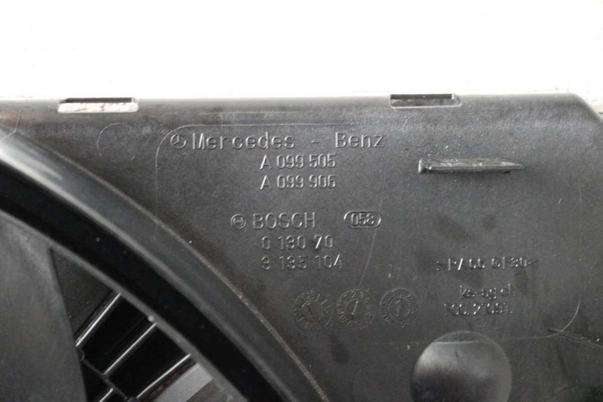 Mercedes Benz Kühlerlüfter A0999067900 0130707434 A0995051555 