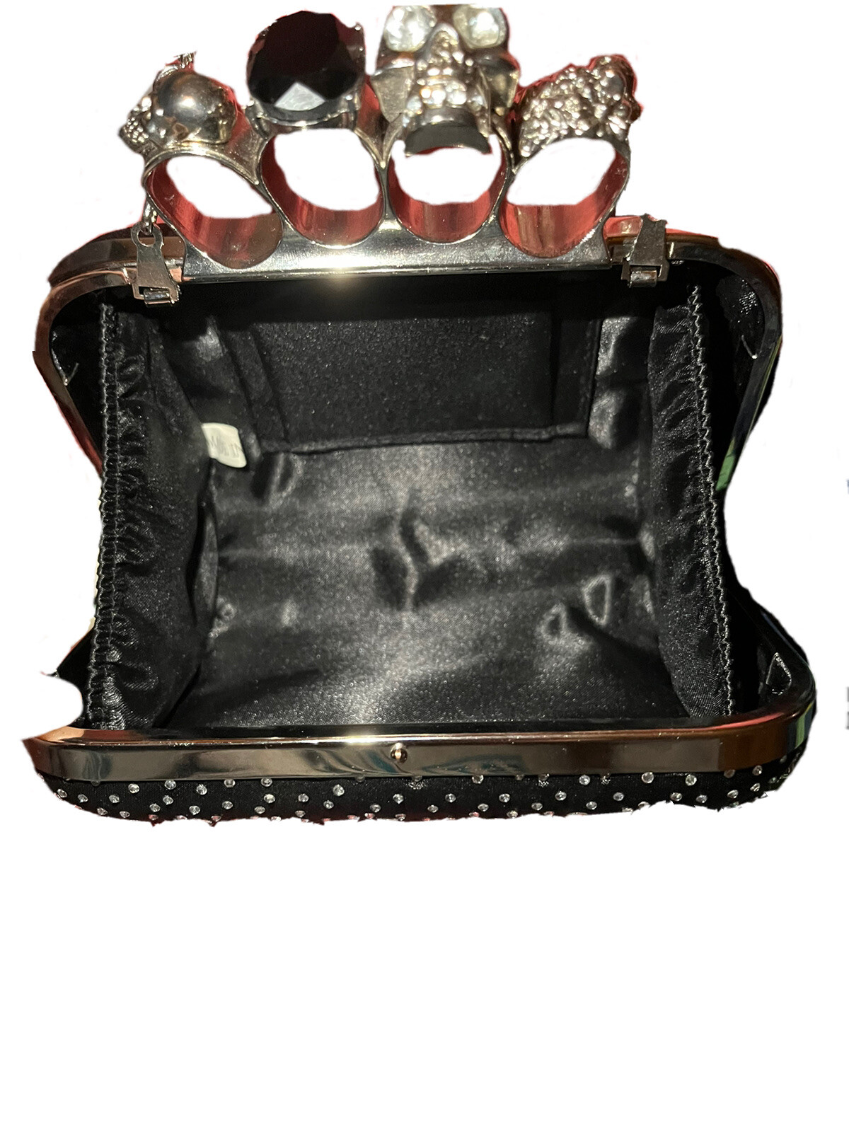 BRASS KNUCKLE CLUTCH PURSE eBay