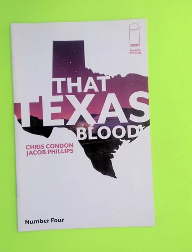 That Texas Blood #4 - 2nd print 2020 Image Comics Variant High Grade V59-199