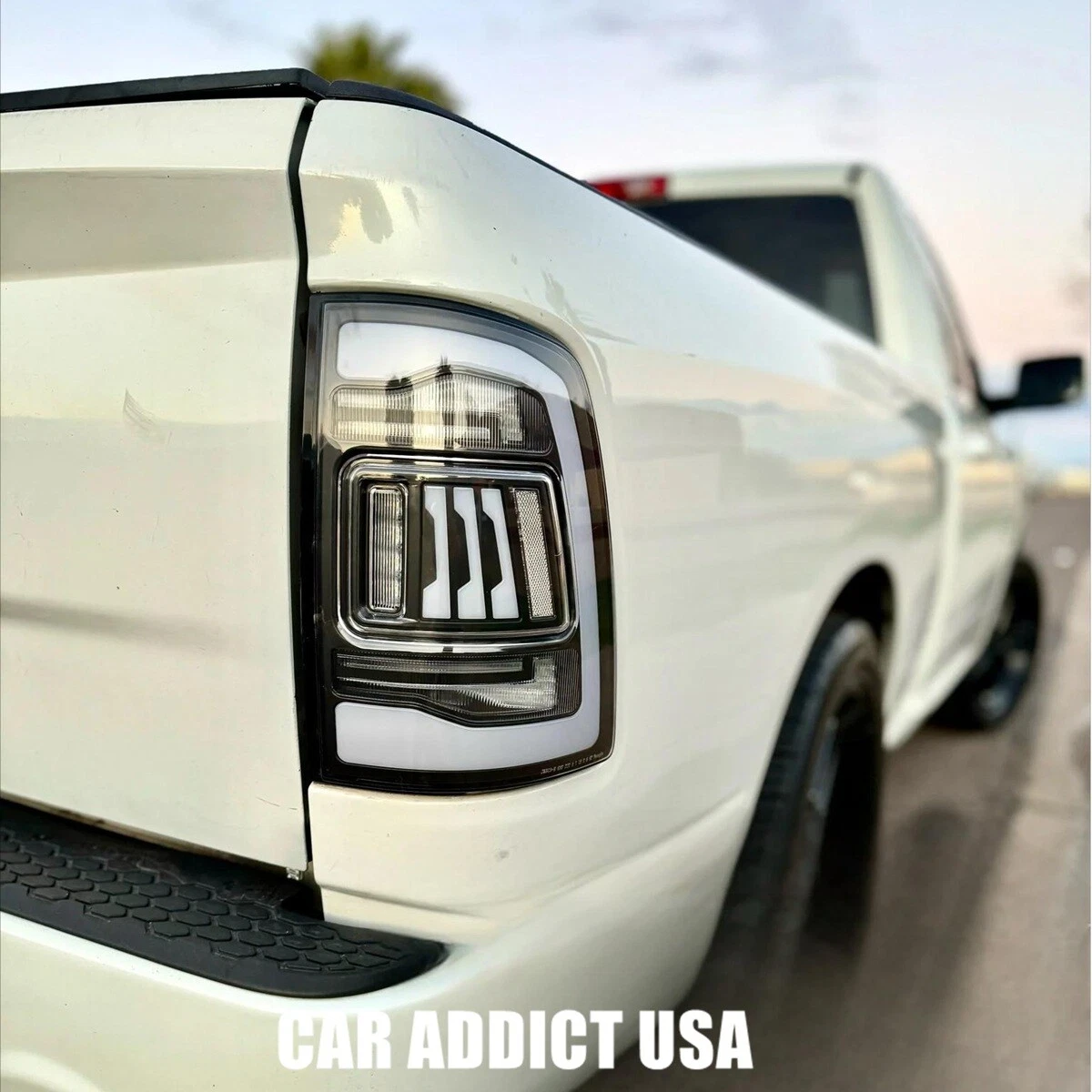 Clear LED Tail Lights for Dodge Ram 1500 2500 3500 2009-2018 Rear Lights 1 Pair
