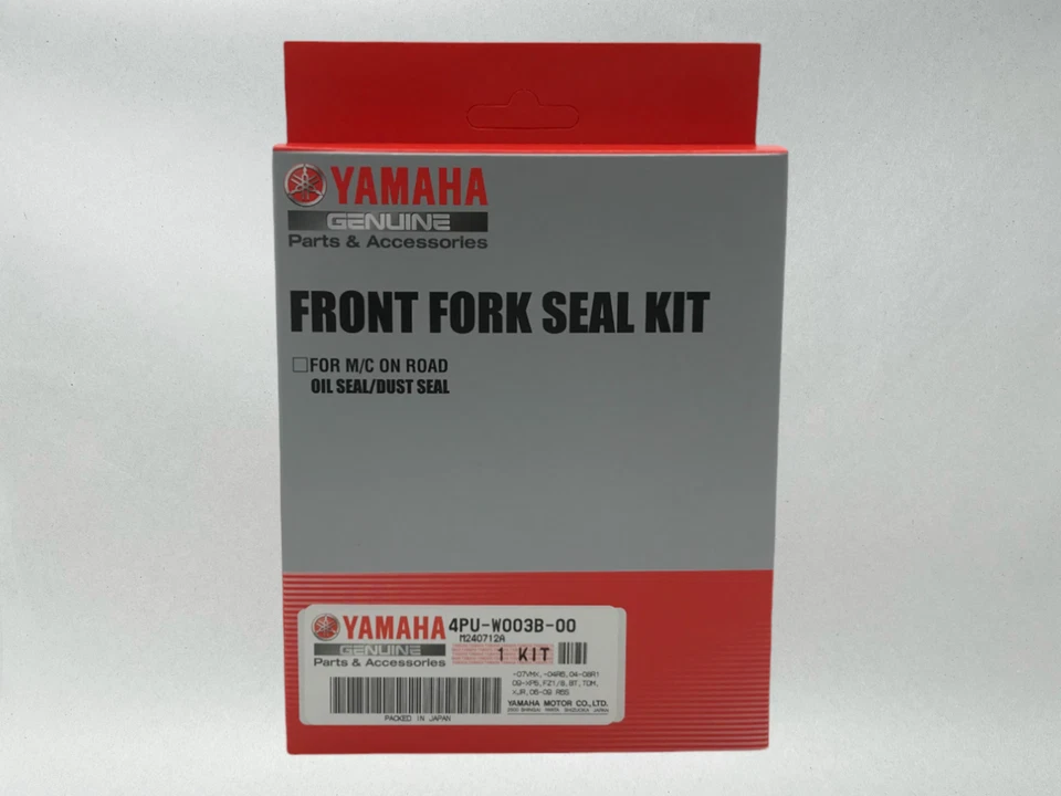 Kit de sello de horquilla delantera Yamaha OEM TMAX VMAS 4PU-W003B-00-00 1 Foto 3 de 4