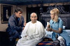 Jean Marais Louis de Funes Mylene Demongeot in the film Fantom- 1960s Old Photo