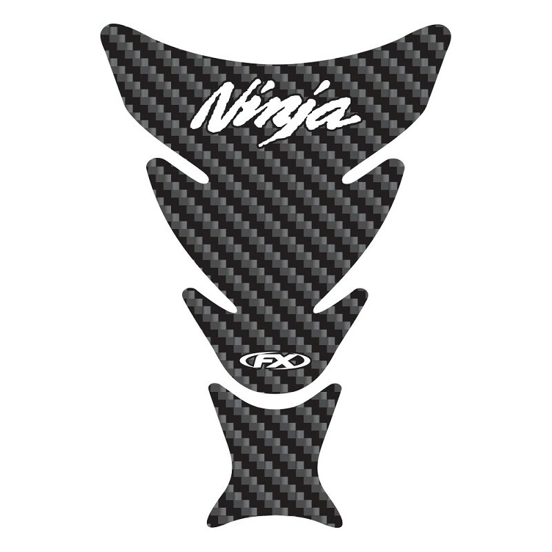 Factory Effex Fuel Tank Protector Pad Carbon Kawasaki Ninja