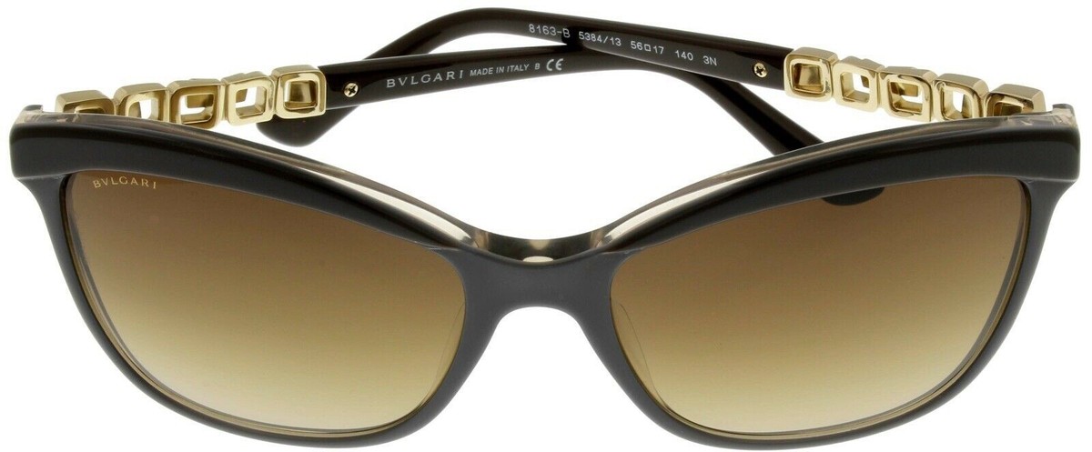 BVLGARI 8163-B 5384/13 Multicolor Brown Sunglasses Italy Designer Sunglasses Bvlgari BV8103B 816/13 - Comptoir Vintage main image 4