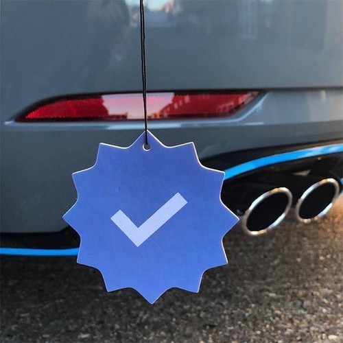 EmojiFresh Verified Emoji Car Air Freshener - Picture 2 of 2
