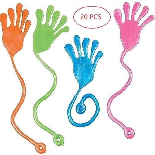 100PCS Sticky Hands, Sticky Finger, Kids' Party Favor Sets,Fun Toys