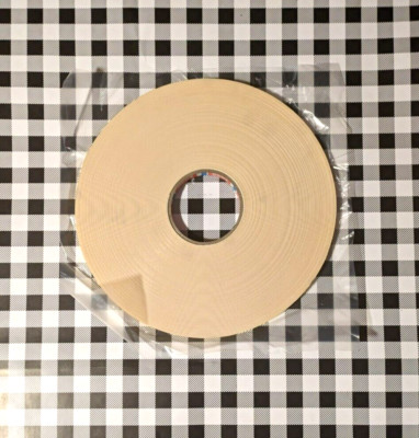 Tesa 64962 1/2'' Double-Sided PE Foam Tape 63 Mil Roll