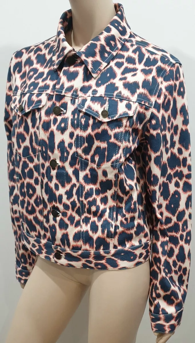 Calvin klein printed denim cheap jacket