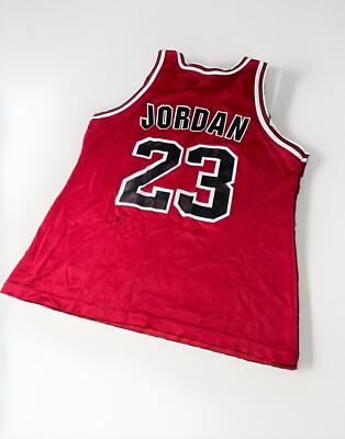 シカゴ・ブルズ JORDAN 23 ジャージ 44 Vtg Michael Jordan #23 Jersey Mens Size 44 L Chicago Bulls