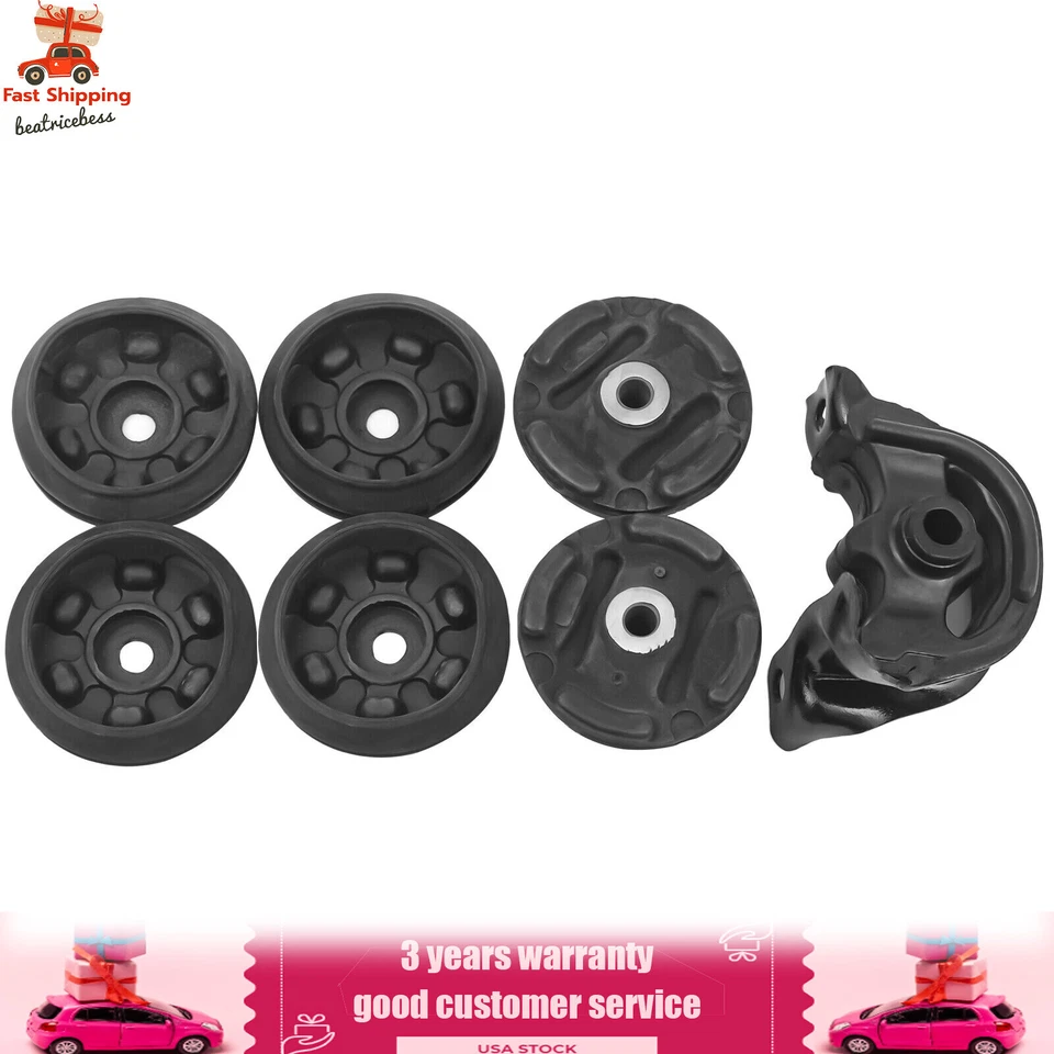 For Honda CRV Accord Odyssey Rear Differential Mounting Top Support Bushing Set Foto 4 de 4