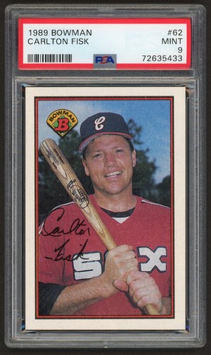 1989 Carlton Fisk #62