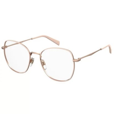 Levi's Occhiale da vista 5023 metallo rosa donna ragazza quadrato grande  €99 | eBay