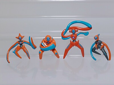 Deoxys Pokemon Chou Get Taizen Figure Set Bandai Gashapon Japan