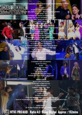 MICHAEL JACKSON / 30th Anniversary Concert Celebration (2DVD) | eBay