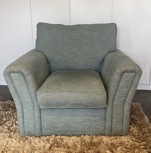 Large Duck Egg Armchair Ebay