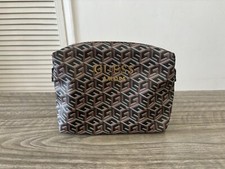 Genuine Guess Amore Zip Make Up Case Cosmetic Pouch Toiletry Bag Travel Bag