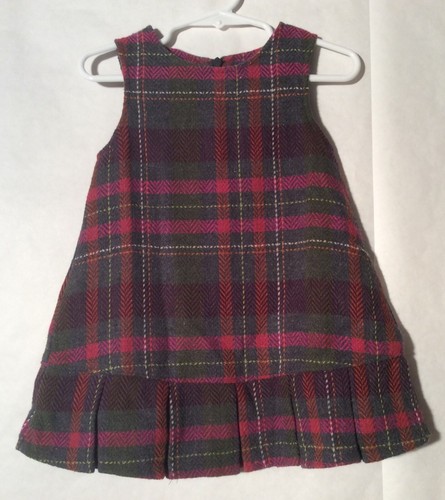 NWT GYMBOREE Fall Forest Plaid Wool 