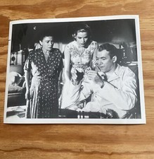 Vntg Black  White Photo Of James Stewart, Grace Kelly 9  x 7    Rear Window  Scene