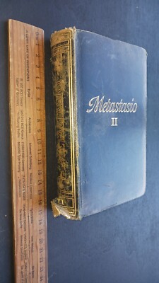 Alle Werke von Pietro Metastasio Kur Bruno Brunelli 1947 Mondadori II Bd.