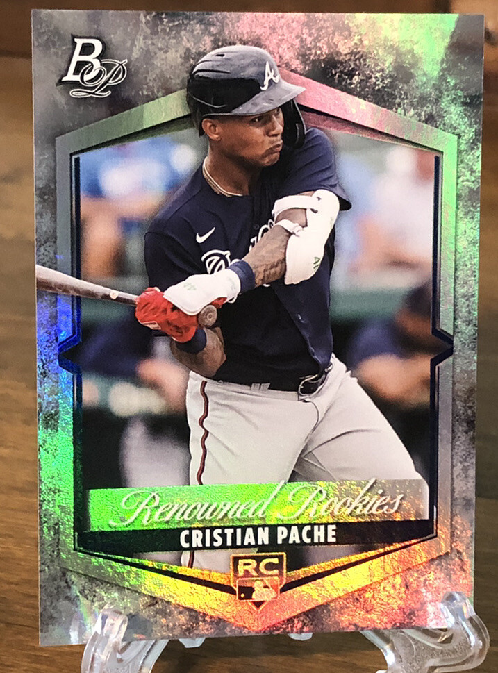 2021 Bowman Platinum Christian Pache Renowned Rookies #RR-7 RC Atlanta Braves