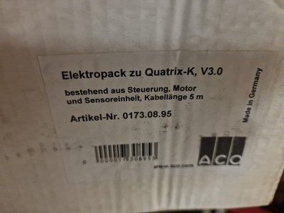 ACO 0173.08.95 Ersatzteil-Elektropack Vers. 3.0 Steuer. Quatrix-K