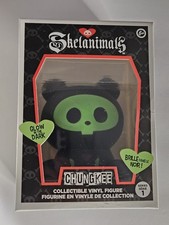 Skelanimals CHUNGKEE Panda Glow-In-The-Dark Vinyl Figure - Series 1 NIB 