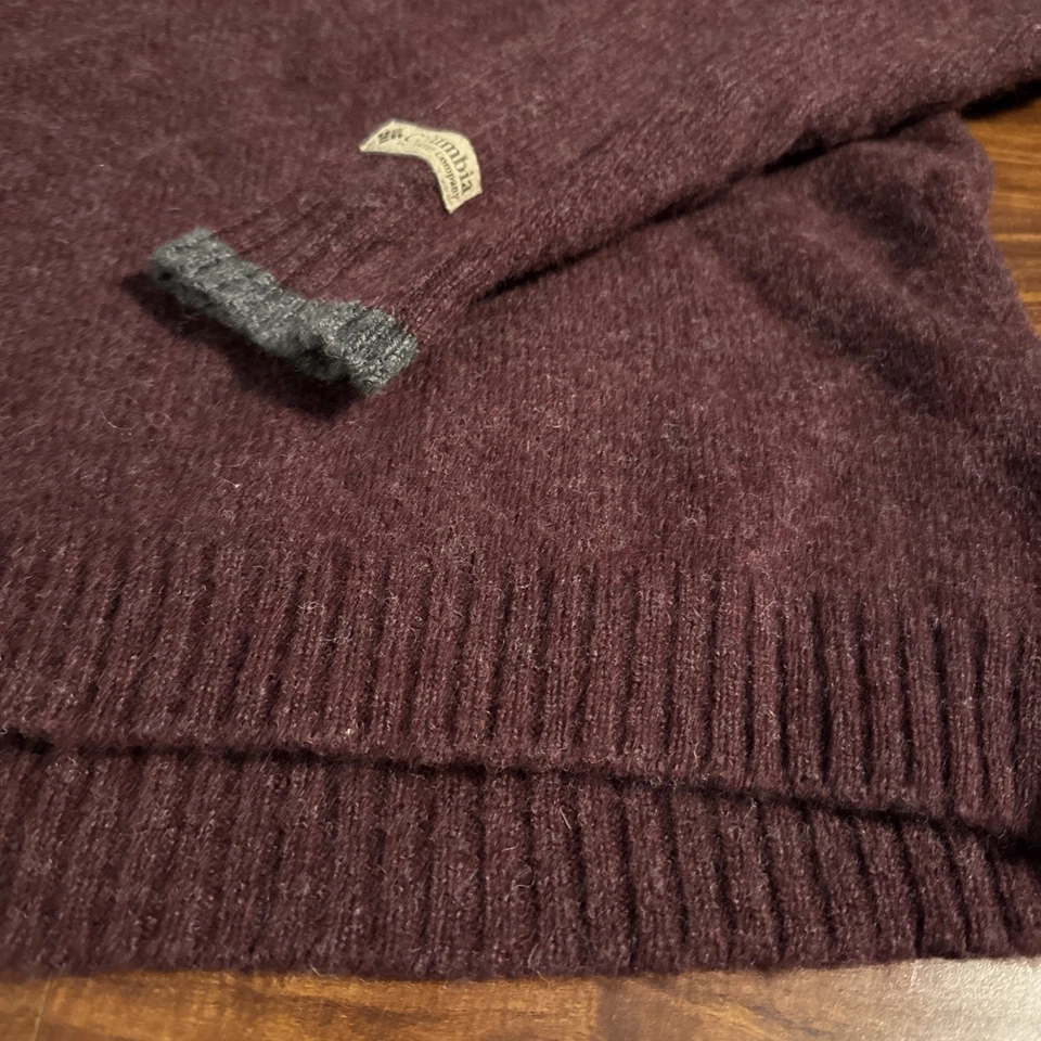 Pullover de lana Columbia Shetland vintage suéter abuelo años 90 aire libre para hombre talla M Foto 2 de 4