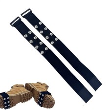 Ice Snow Anti Slip Spikes Grips Grippers Crampons Cleats For Hike Shoes Boot
