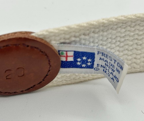 Preston Sailboat Nautical Belt Leather Boys 20 - Picture 4 of 7