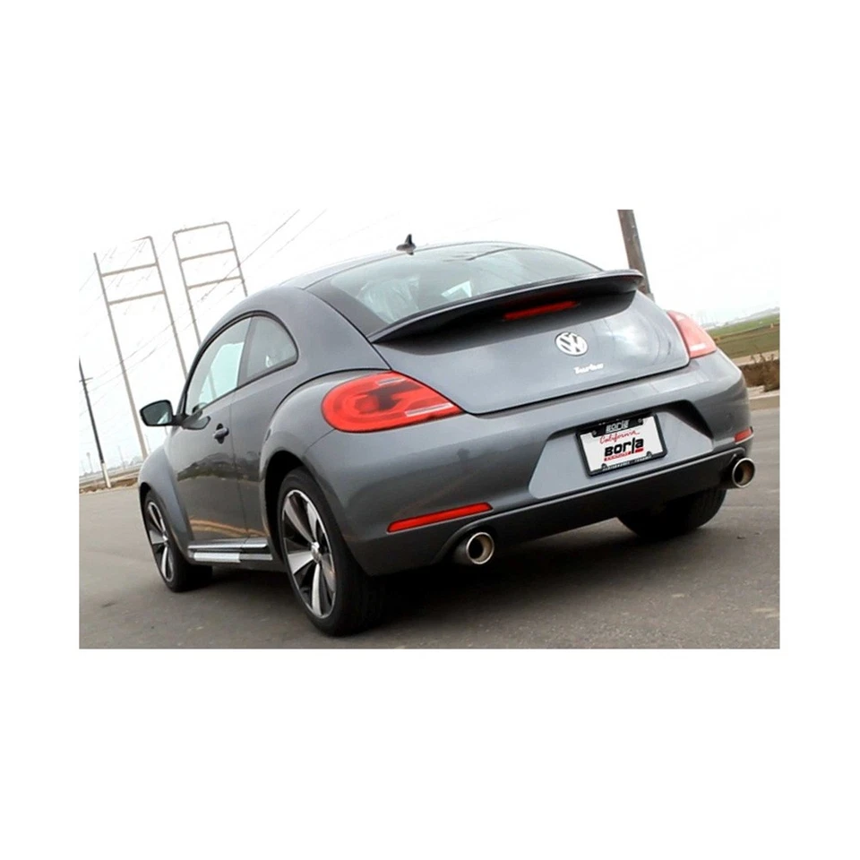 Escape trasero Borla 140485 tipo S acero inoxidable gato para Volkswagen Beetle 2.0 2012-17 Foto 4 de 4