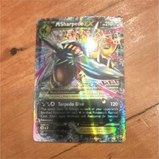 Pokémon M Sharpedo EX Mega Evolution Promo Holo XY XY200 210 HP English
