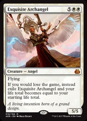 Exquisite Archangel - Medium Play MTG Aether Revolt