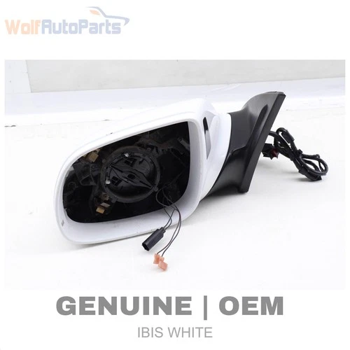 2010-2015 AUDI Q7 - LEFT SIDE VIEW Mirror W/ Memory 4L1857409BF