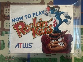 NES Nintendo Rockin' Kats CIB Completo en Caja GENUINO AUT&Eacute;NTICO PROBADO