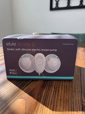 Elvie Stride 2 Smart Soft-Silicone Double Electric Breast Pump EB01-22