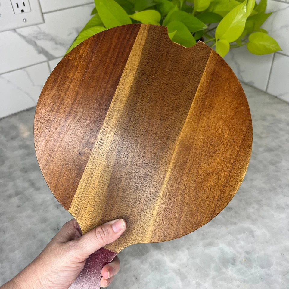 Набор сырной доски Fiesta акация дерево с разноцветными ножами развлекательный - Изображение 4 из 4