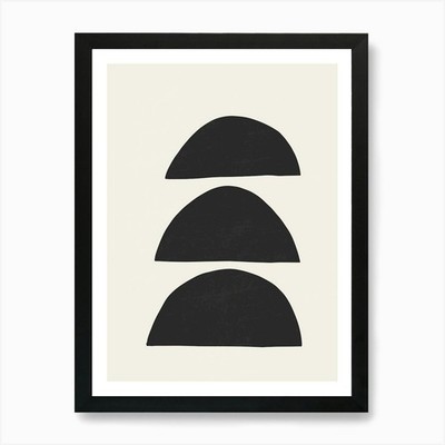 Abstrakte Matisse Geometrische Kunst Prin Gerahmtes Wandbild Poster Leinwanddruck Bild