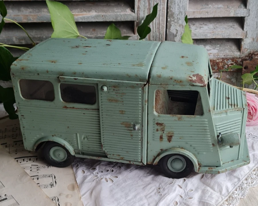 ANCIEN JOUET EN TOLE CAMION JRD CITROEN TUBE - Photo 1/4