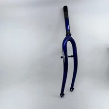 Rigid MTB Fork LUNG 1-1/8in 26in Threaded 7.5in Steerer Blue NOS B01