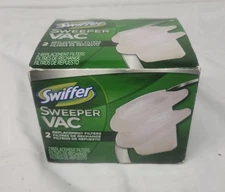 NIB Swiffer Sweeper Vac Replacement Filters 2 Pack In Box New Sealed 99993039