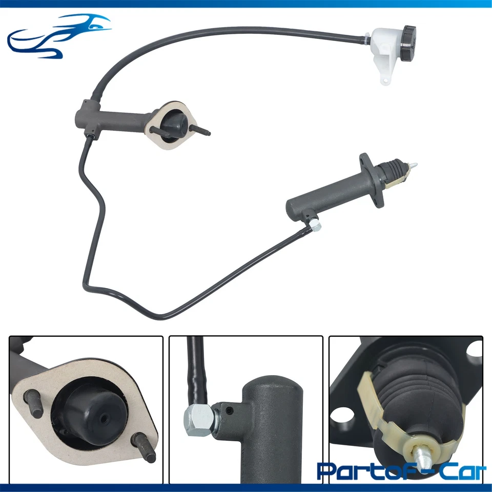 1X Conjunto de cilindro esclavo maestro embrague CC649003 para camioneta Chevrolet S10 1992-1993 Foto 4 de 4