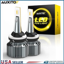 Auxito Led 880 881 893 Fog Light Super Bright 3000k Gloden Yellow Canbus Bulb E