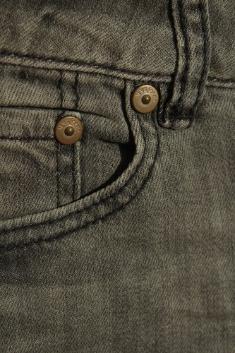 MANGO Vaquero hipster Mujeres Talla EU 36 gris look casual - Imagen 3 de 5