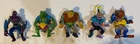 Vintage TMNT Playmates Action Figure Lot Foot Soldier Wingnut Genghis Frog