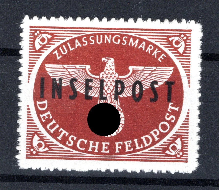 FELDPOST RHODOS 9 LUXUS ** MNH POSTFRISCH BPP ATTEST 550EUR (DA3379 - Bild 2 von 2