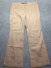 Escada Sport German Designer Kate Pants Slacks Soft Cotton Blend Sz 46 Boot Cut