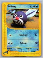 Poliwag 125/165 Common Expedition Base Set Pokemon Near Mint on eBay